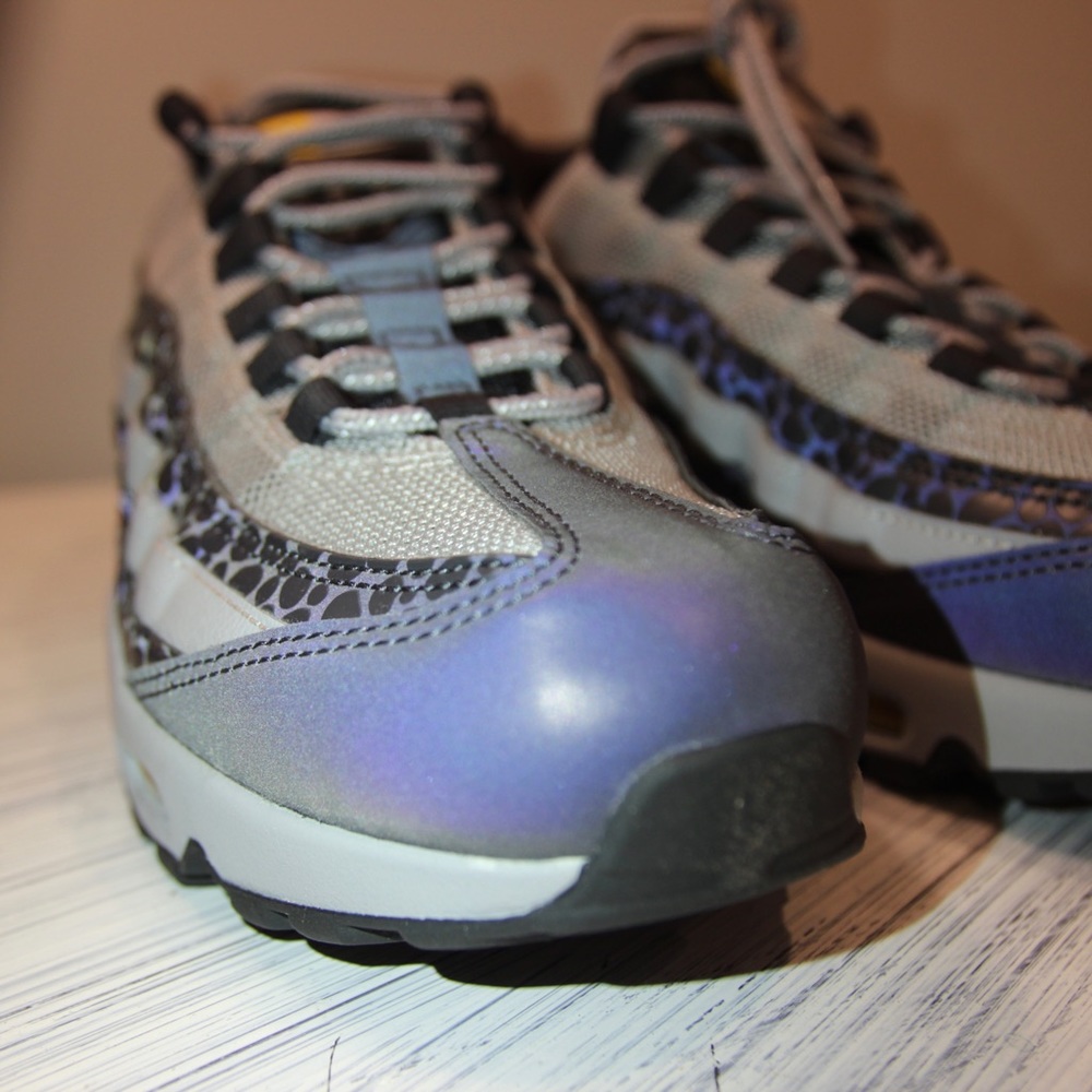 Nike Air Max 95 Safari Reflective Off Noir - Picture 7 of 8